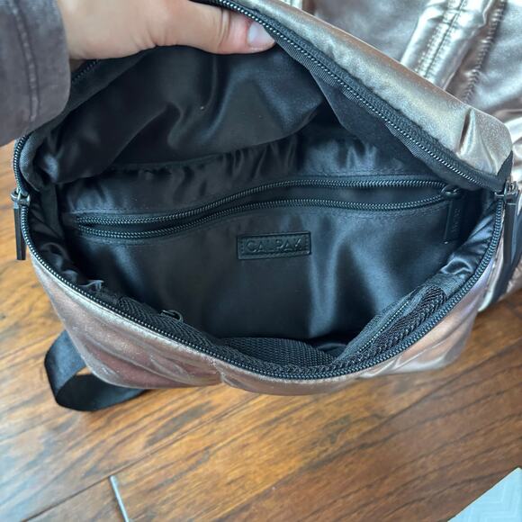 Calpak Luka Duffel Bag Bronze and Belt Bag Carry On Travel Women’s - Picture 4 of 12